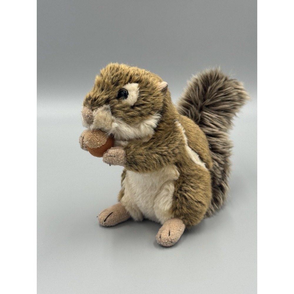 Go! Standing Squirrel Plush 7 Inch Stuffed Animal Holding Acorn